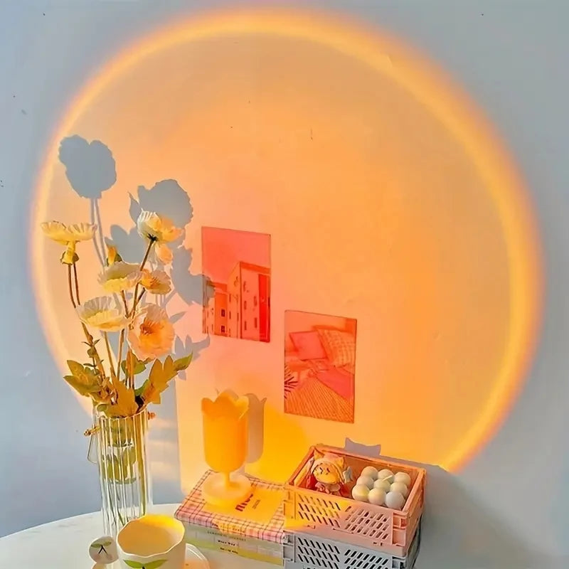 AeroGlow Sunset Projection Lamp