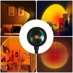 AeroGlow Sunset Projection Lamp